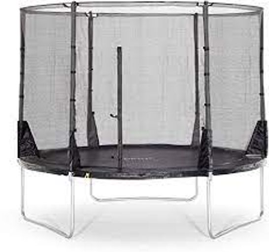 BOXED PLUM 10FT SPACEZONE II EVOLUTION TRAMPOLINE(3 BOXES)