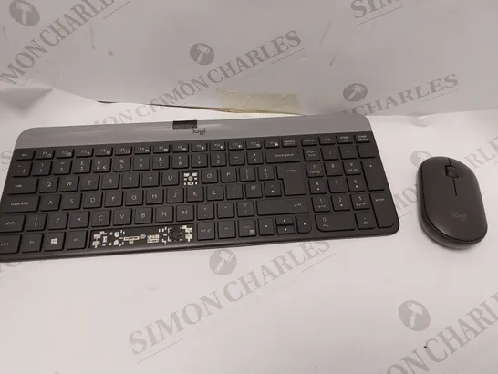 LOGITECH MK470 SLIM WIRELESS KEYBOARD & MOUSE