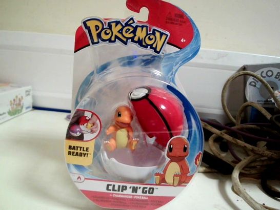 POKEMON CHARMANDER CLIP N' GO POKEBALL 