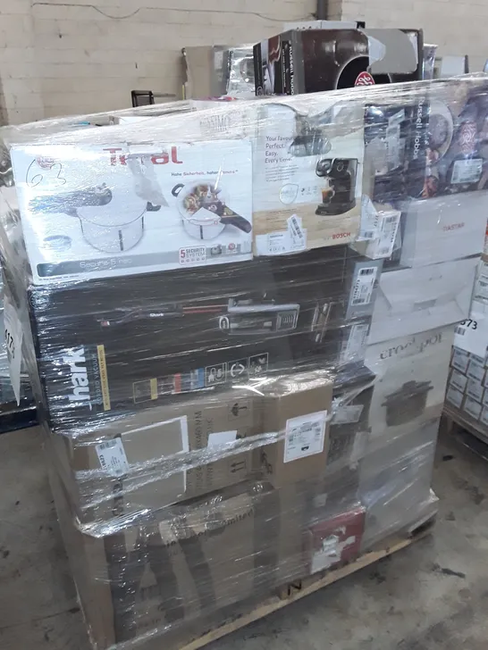 PALLET OF APPROXIMATELY 73 ASSORTED UNTESTED RAW RETURN HOMEWARE AND ELECTRICAL PRODUCTS TO INCLUDE;