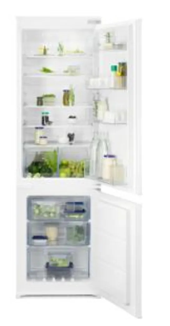 ZANUSSI SERIES 40 INTEGRATED FRIDGE FREEZER WHITE Model ZNFN18ES3 RRP £559