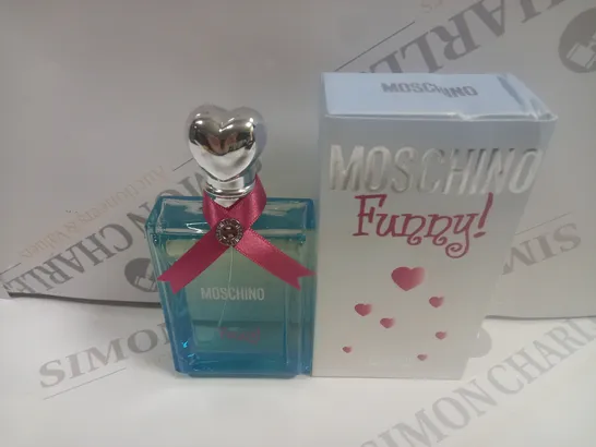 BOXED MOSCHINO FUNNY! EAU DE TOILETTE 100ML