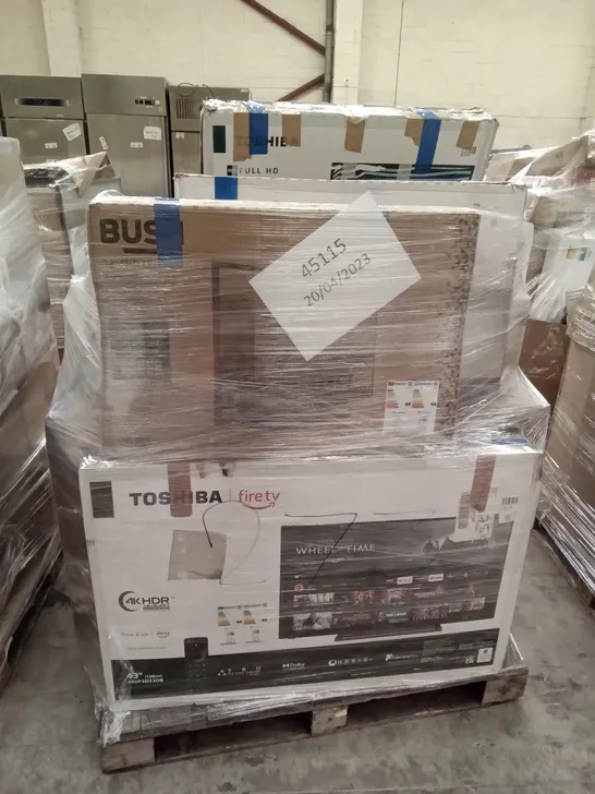 PALLET OF APPROXIMATELY 13 TELEVISIONS INCLUDING: