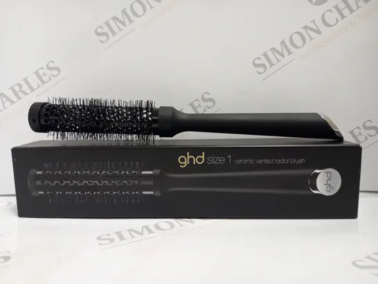 GHD SIZE 1 CERAMIC VENTED RADIAL BRUSH 