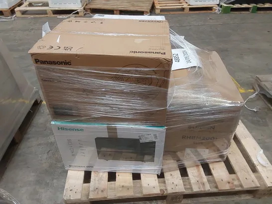 PALLET OF APPROXIMATELY 5 UNPROCESSED RAW RETURN MICROWAVES TO INCLUDE;