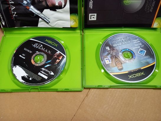 UNBOXED XBOX GAMES CONSOLE WITH TWO GAMES