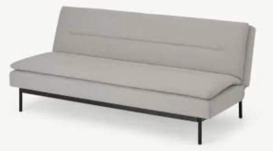 BRAND NEW BOXED MADE.COM STEFAN CLICK CLACK SOFA BED, OSLO GREY WEAVE (1 BOX)