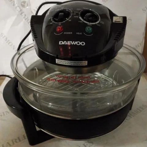 DAEWOO DELUXE 17L 1300W HALOGEN AIR FRYER 