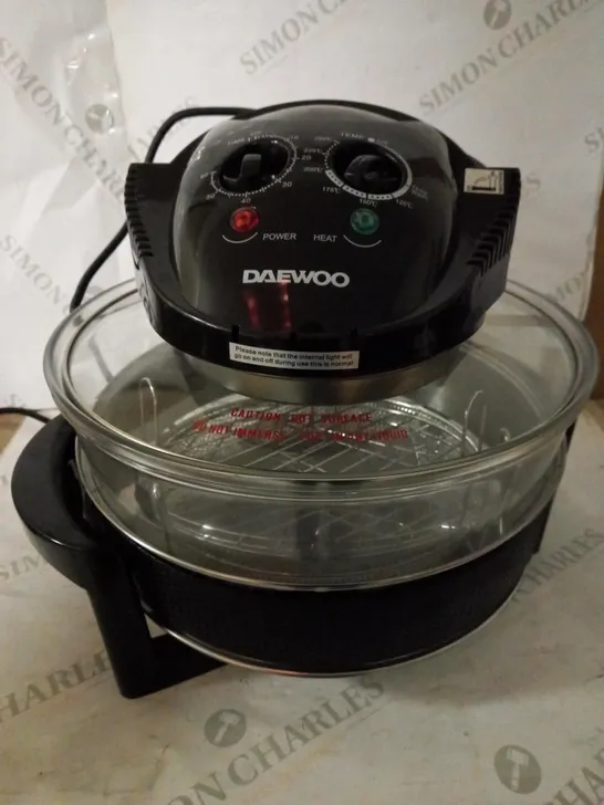 DAEWOO DELUXE 17L 1300W HALOGEN AIR FRYER 