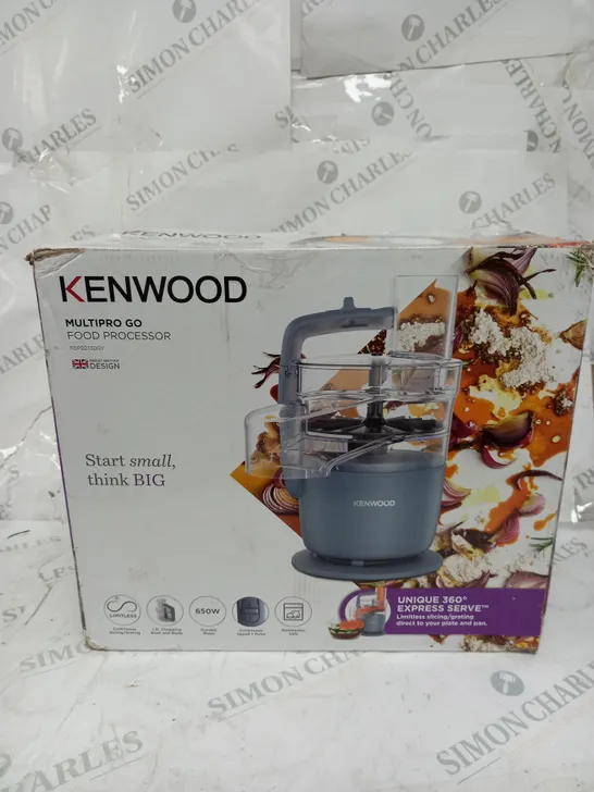 BOXED KENWOOD MULTIPRO GO FOOD PROCESSOR