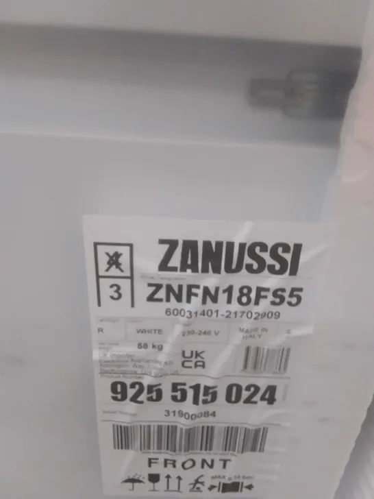 ZANUSSI ZUNN18FS1 REFRIGERATOR RRP £775.00