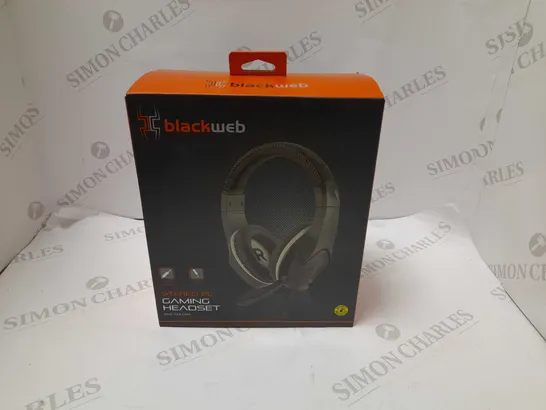 BLACKWEB GAMING HEADSET 3.5MM