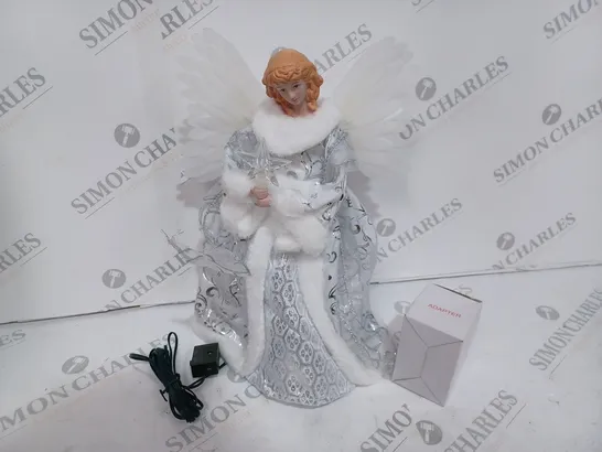 BOXED MR CHRISTMAS FIBER OPTIC ANIMATED ANGEL