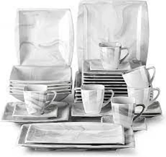 BOXED BARMEDAN 32 PIECE DINNERWARE SET (1 BOX)