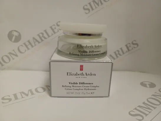 BOXED ELIZABETH ARDEN VISIBLE DIFFERENCE REFINING MOISTURE CREAM - 75ML 