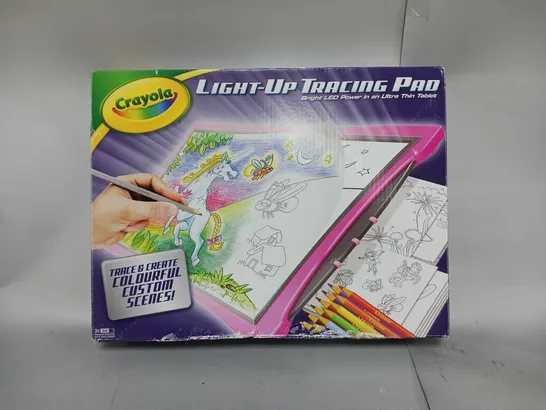 BOXED CRAYOLA LIGHT UP TRACING PAD ASSORTMENT  RRP £26.99