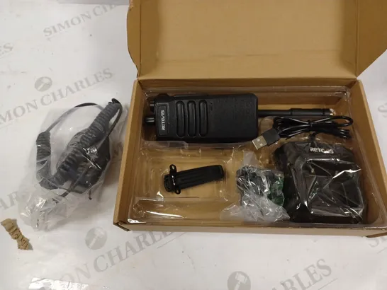 RETEVIS TWO WAY RADIO MODEL RT86