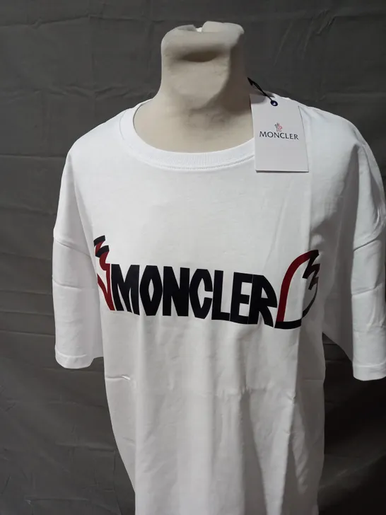 MONCLER GRAPHIC CASUAL T-SHIRT SIZE M