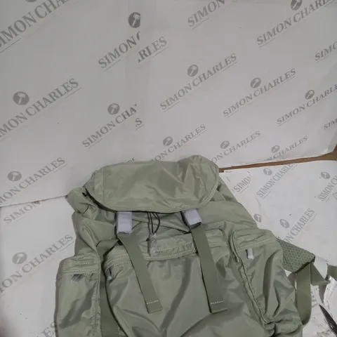 SWEATY BETTY NYLON SAGE GREEN RUCKSACK 