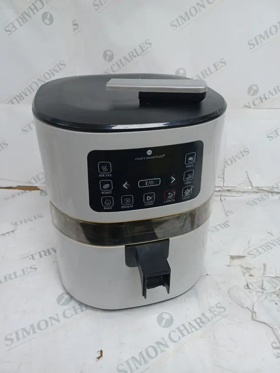 COOK'S ESSENTIALS 4.0L AIR FRYER, COOL GREY