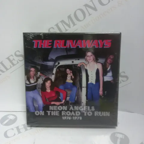 SEALED THE RUNAWAYS NEON ANGELS ON THE ROAD TO RUIN CD COLLECTION 