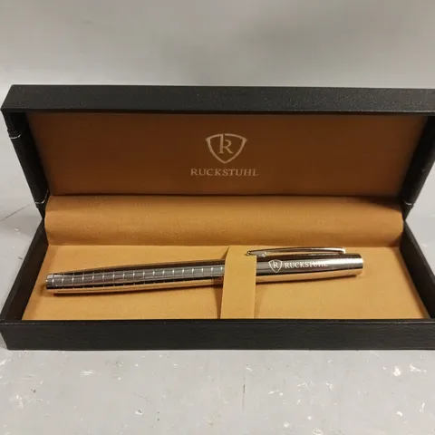 RUCKSTUHL STAINLESS STEEL LUXURY PEN