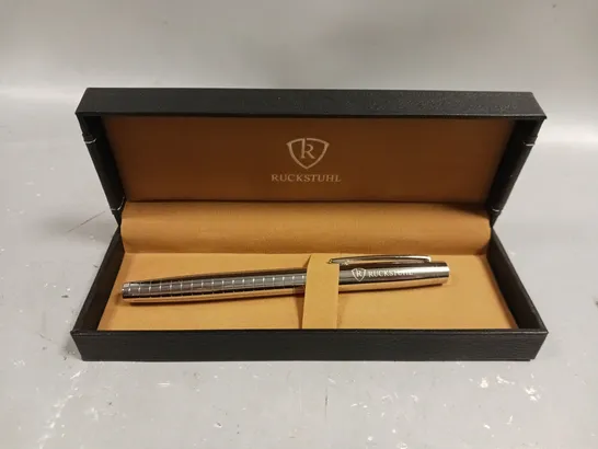 RUCKSTUHL STAINLESS STEEL LUXURY PEN