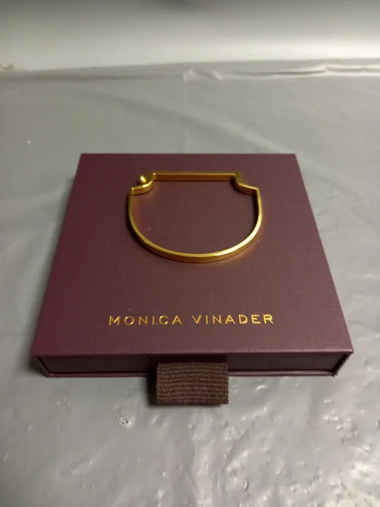 MONICA VINADER GOLD BANGLE