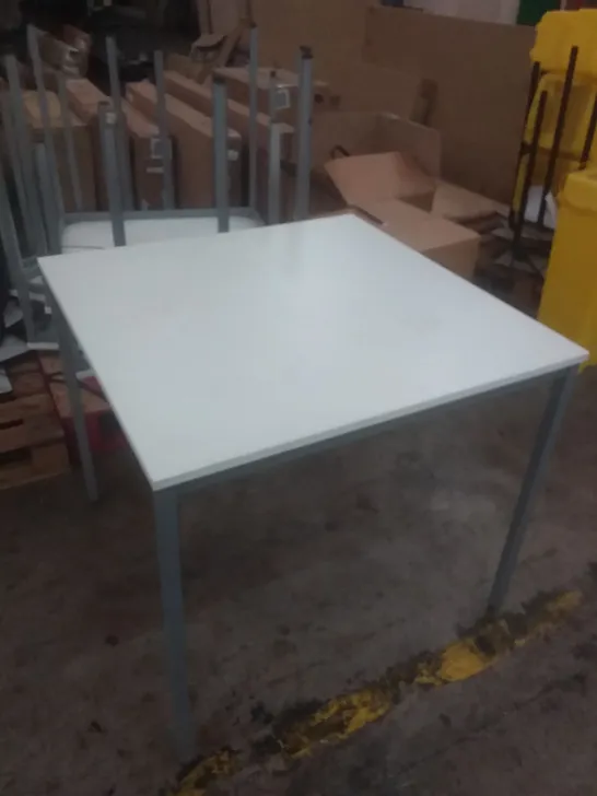 80CM X 80CM SQUARE TOP TABLE