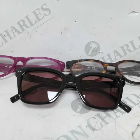 HUMMINGBIRD SUNGLASSES AND 2X READING GLASSES CLASS MIX