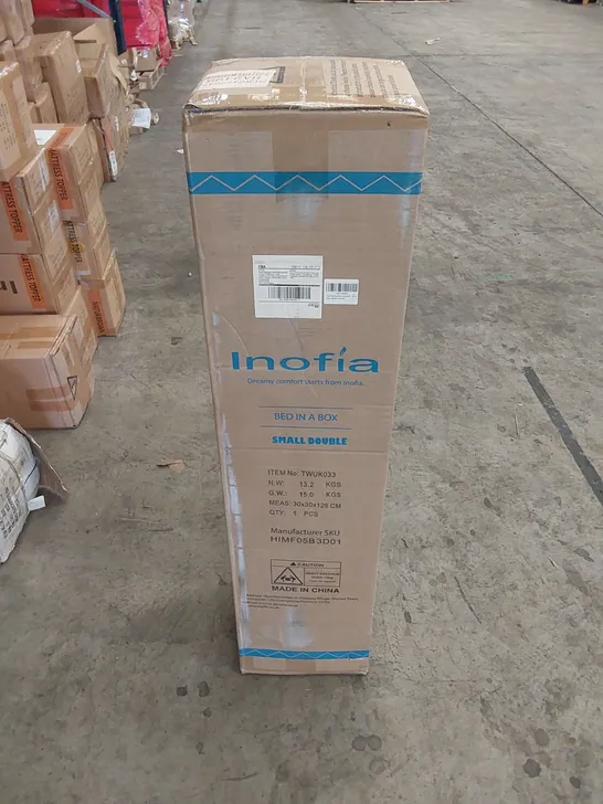 BRAND NEW BOXED INOFIA 4' SMALL DOUBLE MATTRESS 