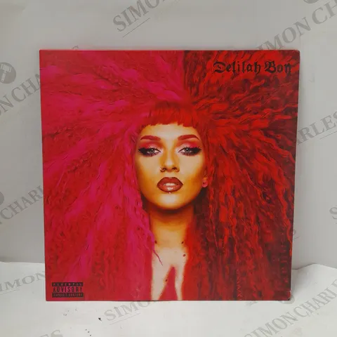 DELILAH BON RED/PINK DEBUT ALBUM VINYL 