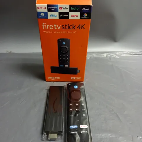 AMAZON FIRESTICK 4K WITH REMOTE CONTROL