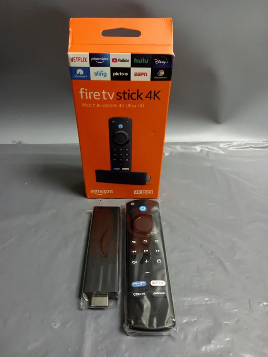 AMAZON FIRESTICK 4K WITH REMOTE CONTROL