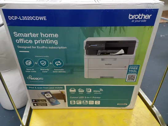 BOXED BROTHER SMART HOME PRINTER (DCP-L3520CDWE) - COLLECTION ONLY