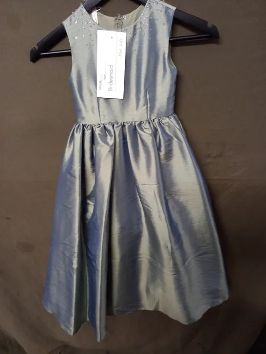 MARK LESLEY SAGE OCCASIONAL DRESS - SIZE 4