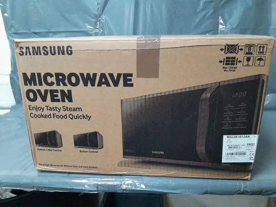 BOXED SAMSUNG MS23K3513AK/EU SOLO 23L MICRCOWAVE OVEN - COLLECTION ONLY RRP £139.99