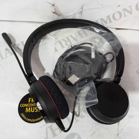 JABRA HEADSET IN BLACK