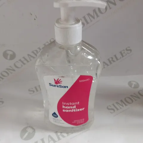 APPROXIMATELY 21 SURE SAN INSTANT HAND SANITIZER 500ML