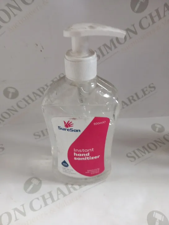 APPROXIMATELY 21 SURE SAN INSTANT HAND SANITIZER 500ML