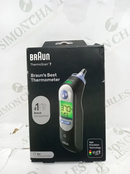 BRAUN THERMOSCAN 7 EAR THERMOMETER