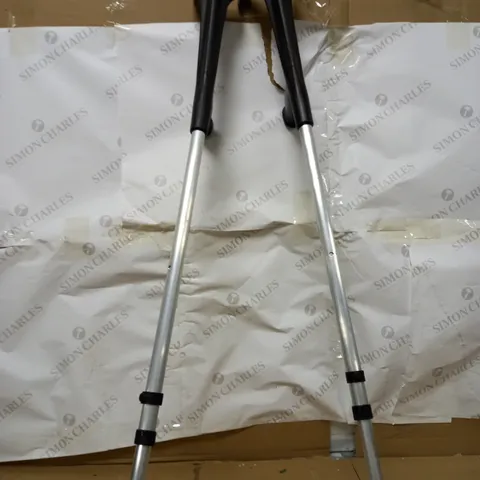 SILVER CRUTCHES 3.6ft