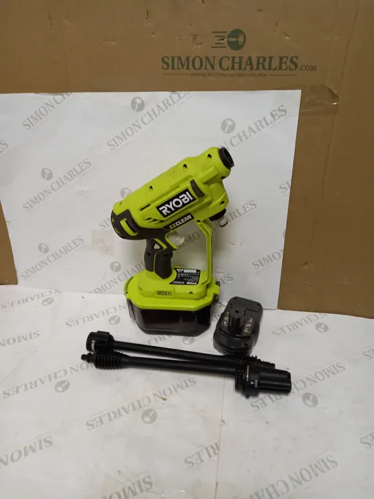 RYOBI 18V ONE+ CORDLESS EZCLEAN POWER WASHER