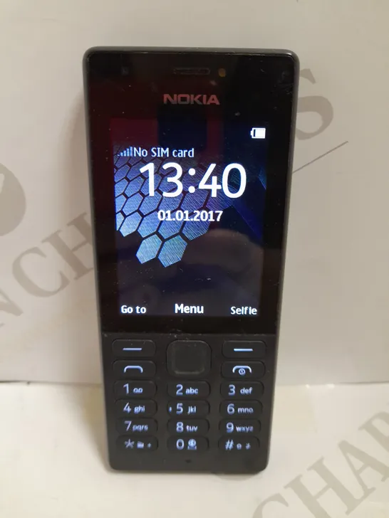 NOKIA RM-1188 MOBILE PHONE - BLACK