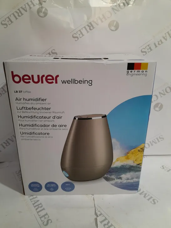 BOXED BEURER WELLBEING AIR HUMIDIFIER 