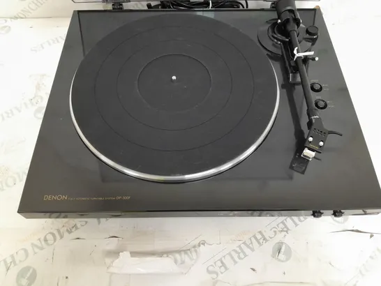 BOXED DENON DP-300F TURNTABLE 