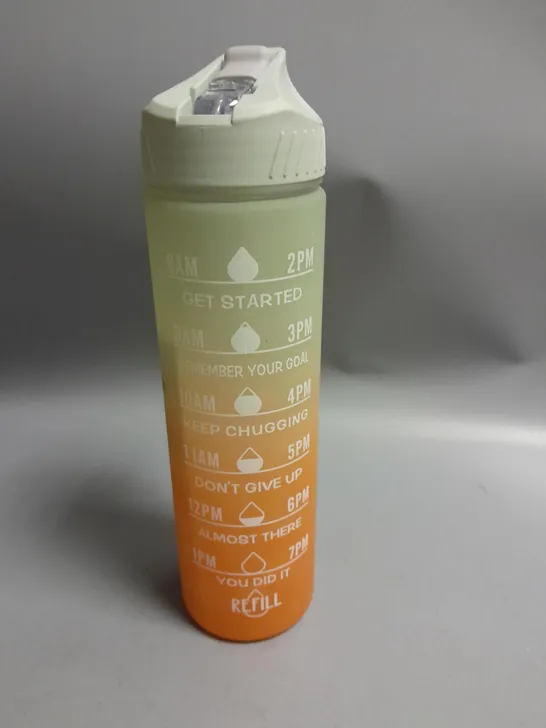 SINGLE 800ML DRINKING BOTTLE ORANGE