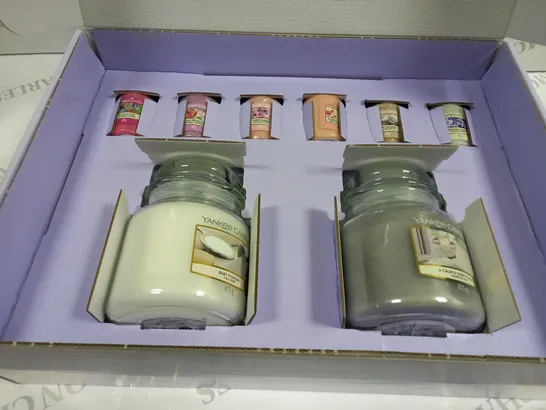 BOXED YANKEE CANDLE SUMMER COLLECTION 2023