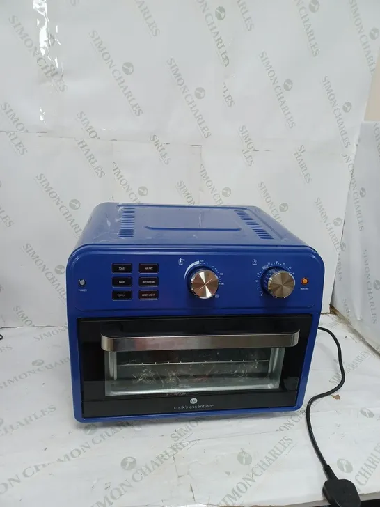 BOXED COOK'S ESSENTIAL 21-LITRE AIRFRYER OVEN IN BLUE 