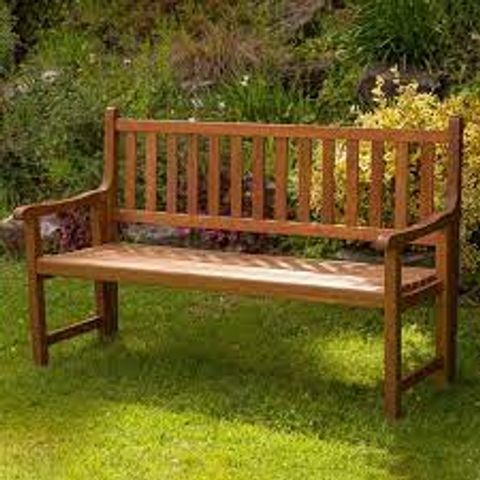 BOXED ST ANDREWS 2 SEATER FOLDING BENCH